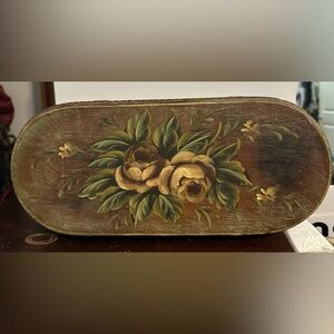 Vintage Floral Trinket box